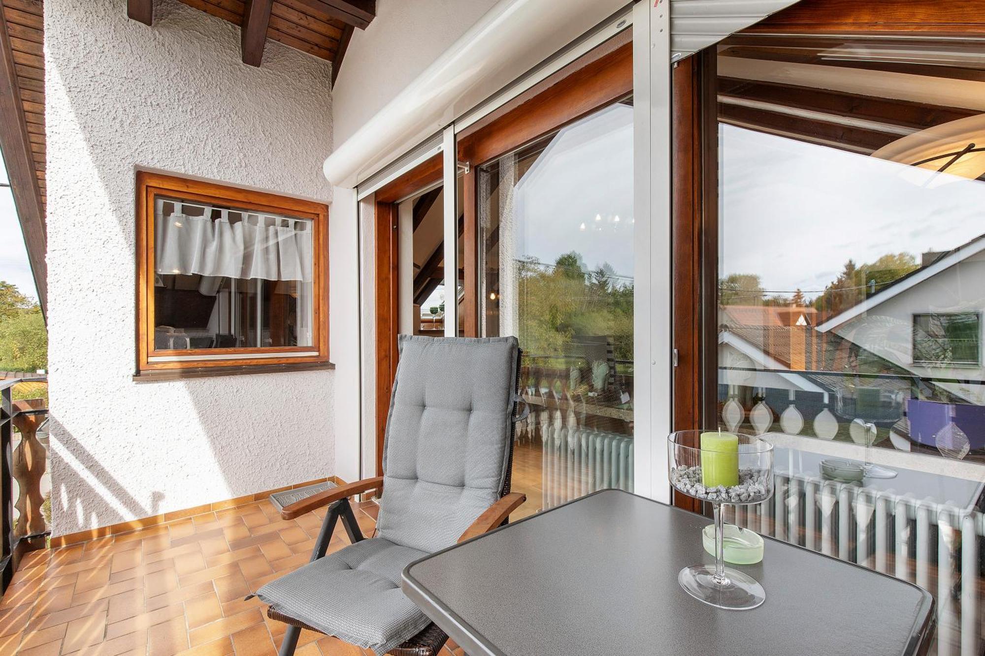 Ferienwohnung Fernsicht Zwiefalten Bagian luar foto